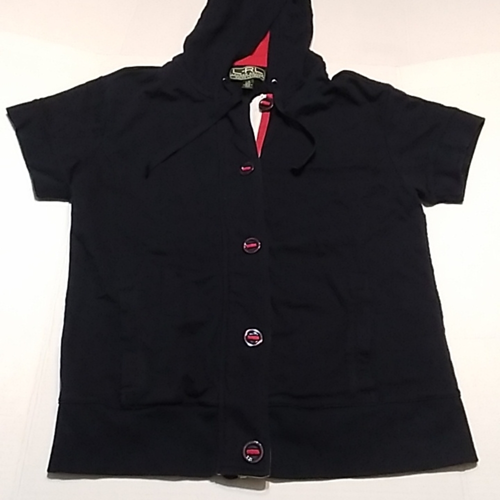 LRL Active short sleeved hoodie